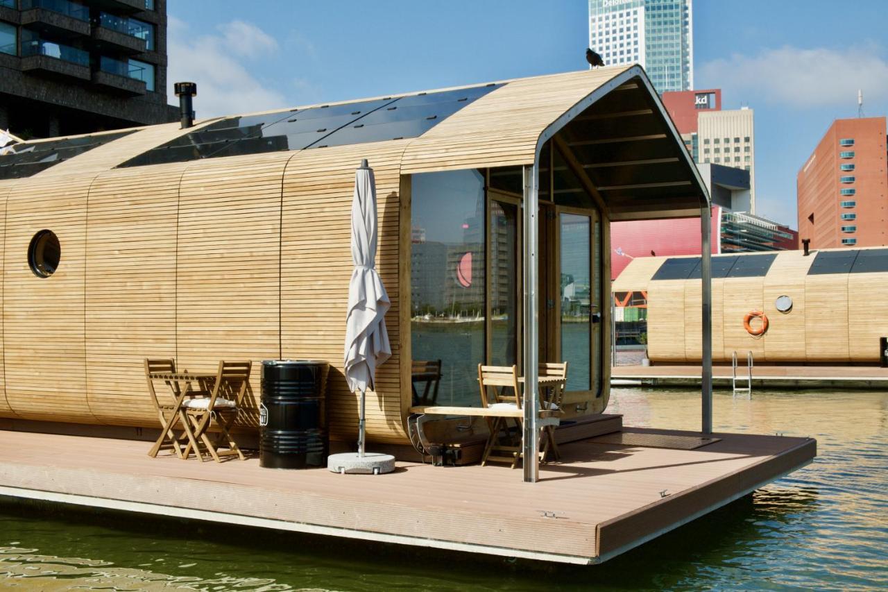 Wikkelboat Nr1 At Floating Rotterdam Rijnhaven Βίλα Εξωτερικό φωτογραφία