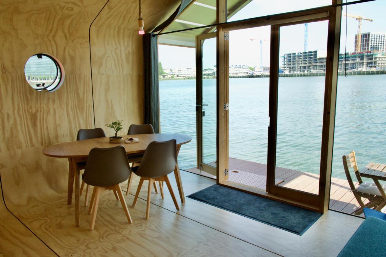 Wikkelboat Nr1 At Floating Rotterdam Rijnhaven Βίλα Εξωτερικό φωτογραφία